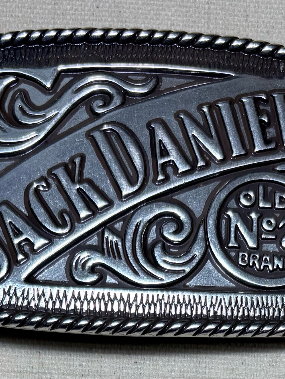 Jack Daniel’s OLD No. 7 Brand•Belt Buckle•Vintage 2005•Jack Daniel’s•5007JD